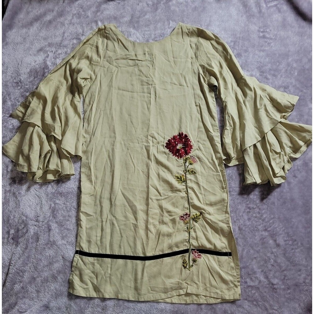 Sana Safinaz Women's Floral Embroidered Kameez - Sz Small